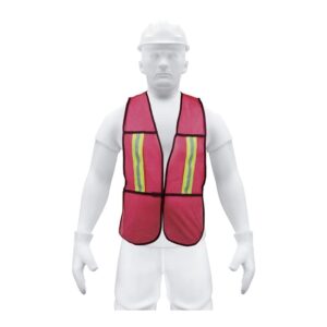 CHS-200R, CHALECO DE SEGURIDAD ROJO PRETUL