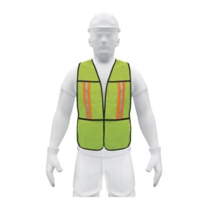 CHS-200V, CHALECO DE SEGURIDAD VERDE PRETUL