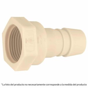 CONECTOR FIJO PVC 1" X 1" (25 X 25 MM) 1518-25.4=CM-603
