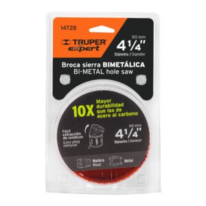 COBI-4-1/4 , SIERRA CORTA-CIRCULOS BIMETALICA 4 1/4 TRUPER - Imagen 2