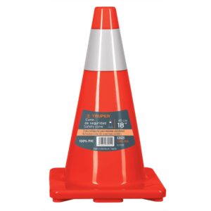 CONO-45R CONO DE PRECAUCIÓN, 45 CM CON REFLEJANTETRUPER