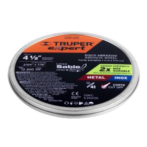 DICOF-4512X DISCO CORTE DE METAL 4-1/2 1.2 MM TRUPER ………….XPERT - Imagen 2