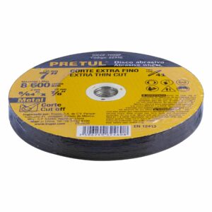 DICOF-7020P DISCO ABRASIVO P/CORTE METALICO EXTRAFINO 7",1.8 MM PRETUL - Imagen 2