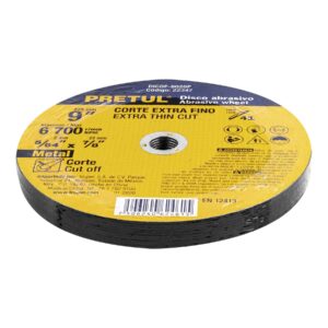 DICOF-9020P DISCO ABRASIVO P/CORTE METALICO EXTRAFINO 9",2 MM PRETUL - Imagen 2
