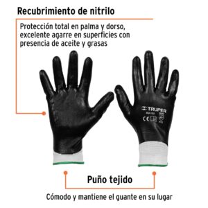 GU-153 GUANTE DE POLIESTER, ALTA SENSIBILIDAD, T=GRANDE TRUPER - Imagen 2