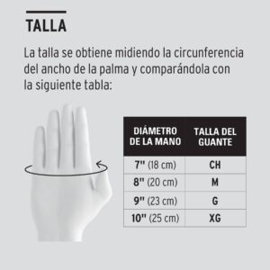 GU-245 GUANTES DE CARNAZA USO RUDO BDA AJUSTA TRUPER - Imagen 3