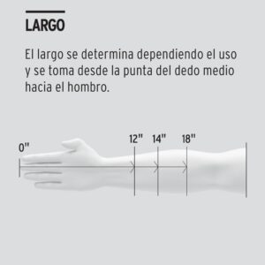 GU-535 GUANTE DE CARNAZA PALMA REFORZADA CORTOS TRUPER - Imagen 3