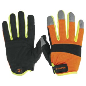 GU-MEC-AV=GU-625 GUANTES D/HILO PROFESIONALES ALTA VISIBILIDAD TRUPER
