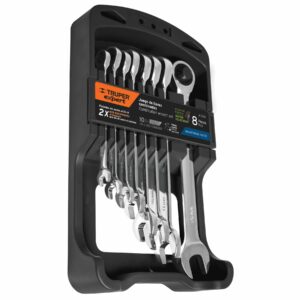 JC-8XM JGO DE LLAVES COMBINADASC/MATRACA 8PZAS EN MM TRUPER ………….XPERT