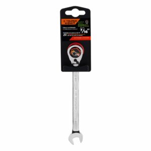 LL-2014XR  LLAVE COMBINADA 163MM CON MATRACA,  7/16  TRUPER ………….XPERT - Imagen 2