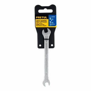 LL-30809MP , LLAVE ESPANOLA 8X9 MM SATINADA   PRETUL - Imagen 2