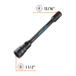 LLAR-10 , LLAVE DE ARTILLERIA 2/BOCAS 13/16X 1-1/2 TRUPER - Imagen 3