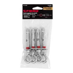 TAE-10X60C TAQUETE DE EXPANSION C/ARGOLLA 5/16    3/8X2 5/8  (P/BROCA 3/8) (BOLSA C/4 PZAS) FIERO - Imagen 3
