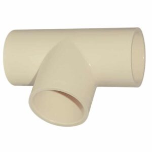 CPVC TEE CTS RD/11 3/4" ( 19MM ) MX=200 A=40 D=70 MU=40 U=20 412CPVC.19 T=CPVC-762